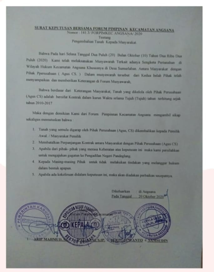 Gambar Diduga Tak Kantongi Izin, PT. Bumi Banten Raya Disoal Pemilik Lahan 74