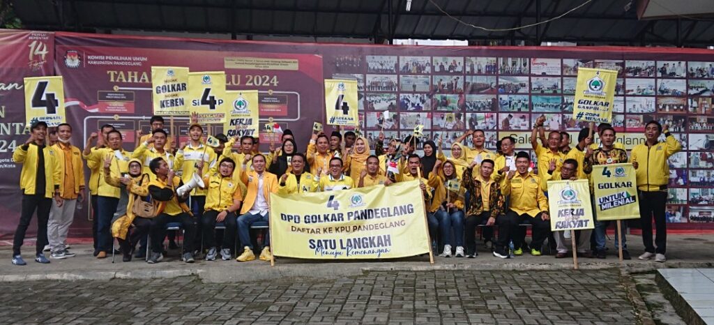 Gambar Daftarkan 50 Bacaleg ke KPU, Partai Golkar Pandeglang Optimis Jadi Pemenang di Pemilu 2024 74